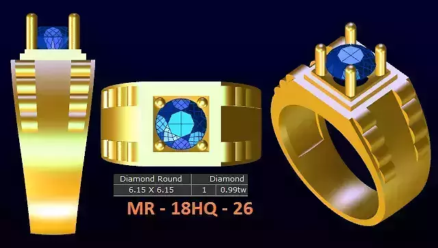 1 model diamond menring korea 26