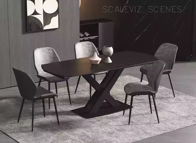 Dining Room Interior 221