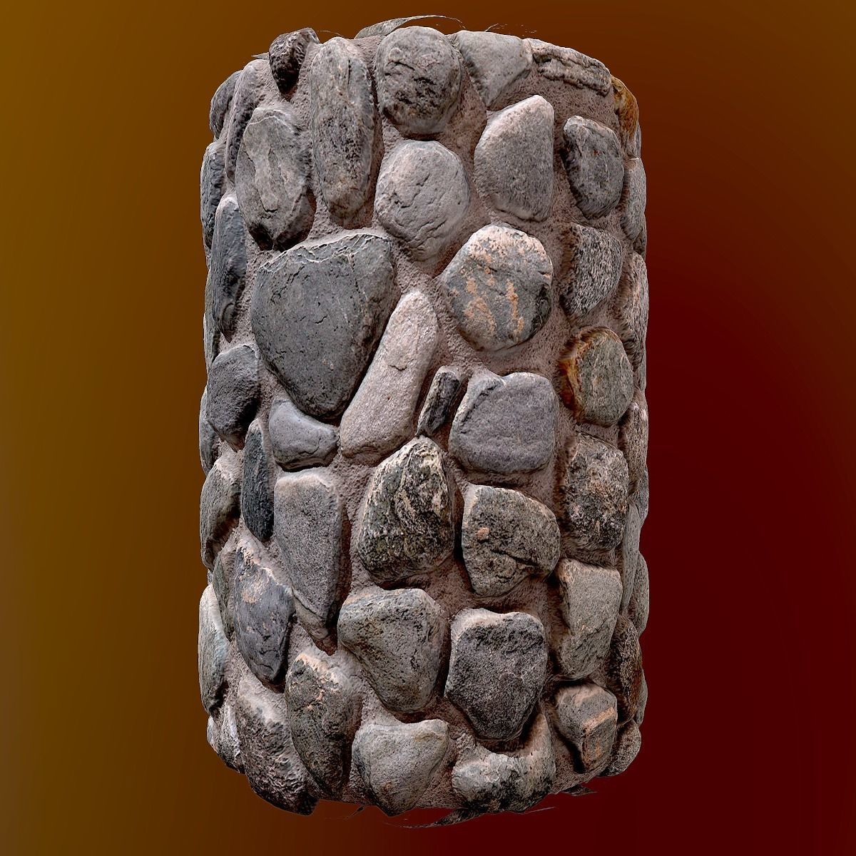 Stone Wall 01 PBR Texture Texture_4