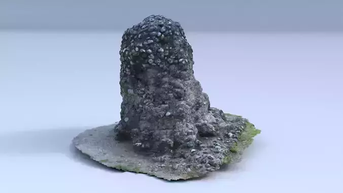 Castle Ruin 3 - Photoscanned 3D Model