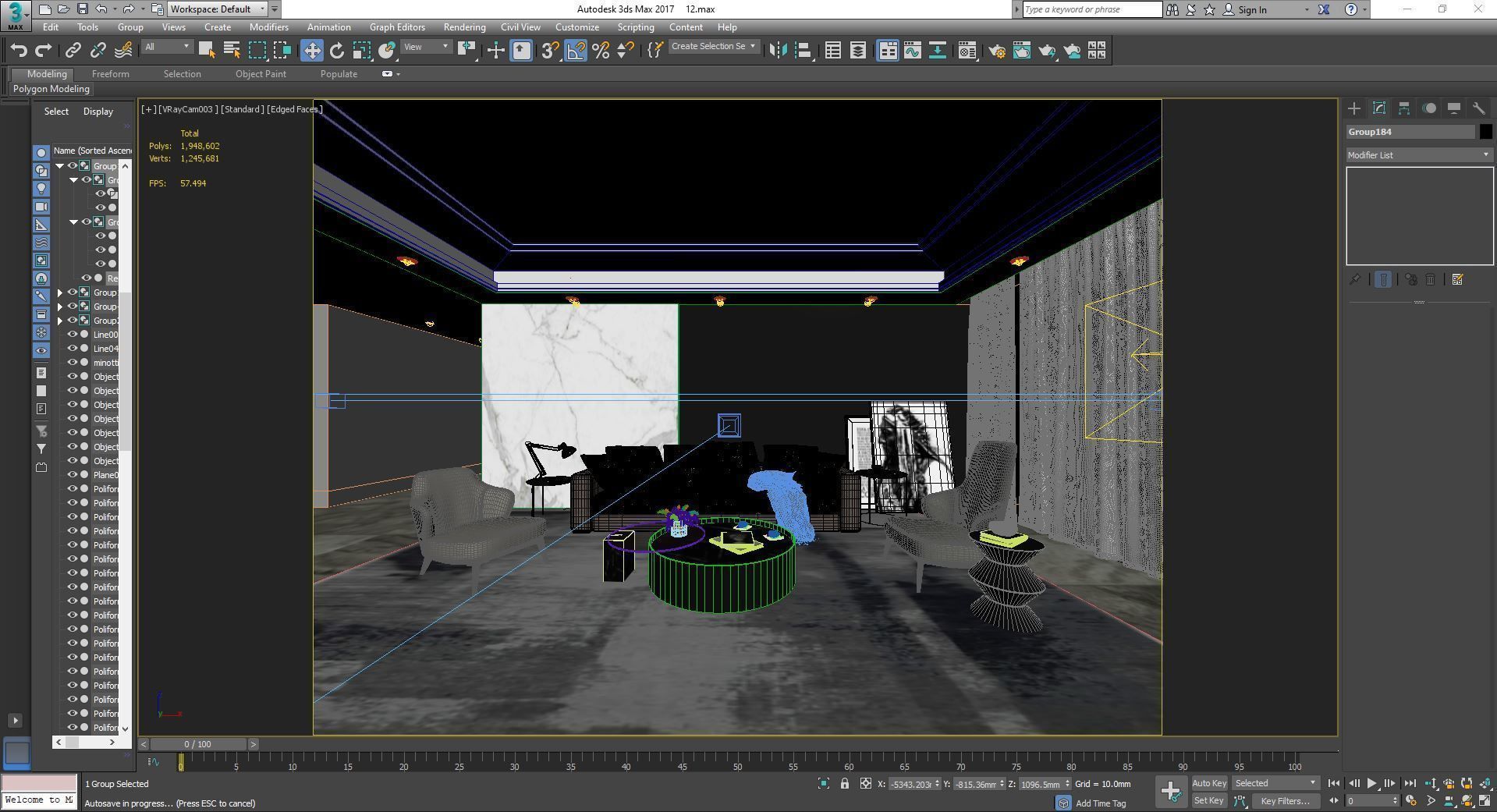 minimalist apartment 3D model_6