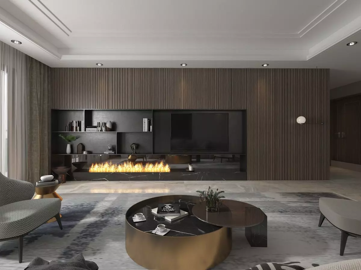 minimalist apartment 3D model_0