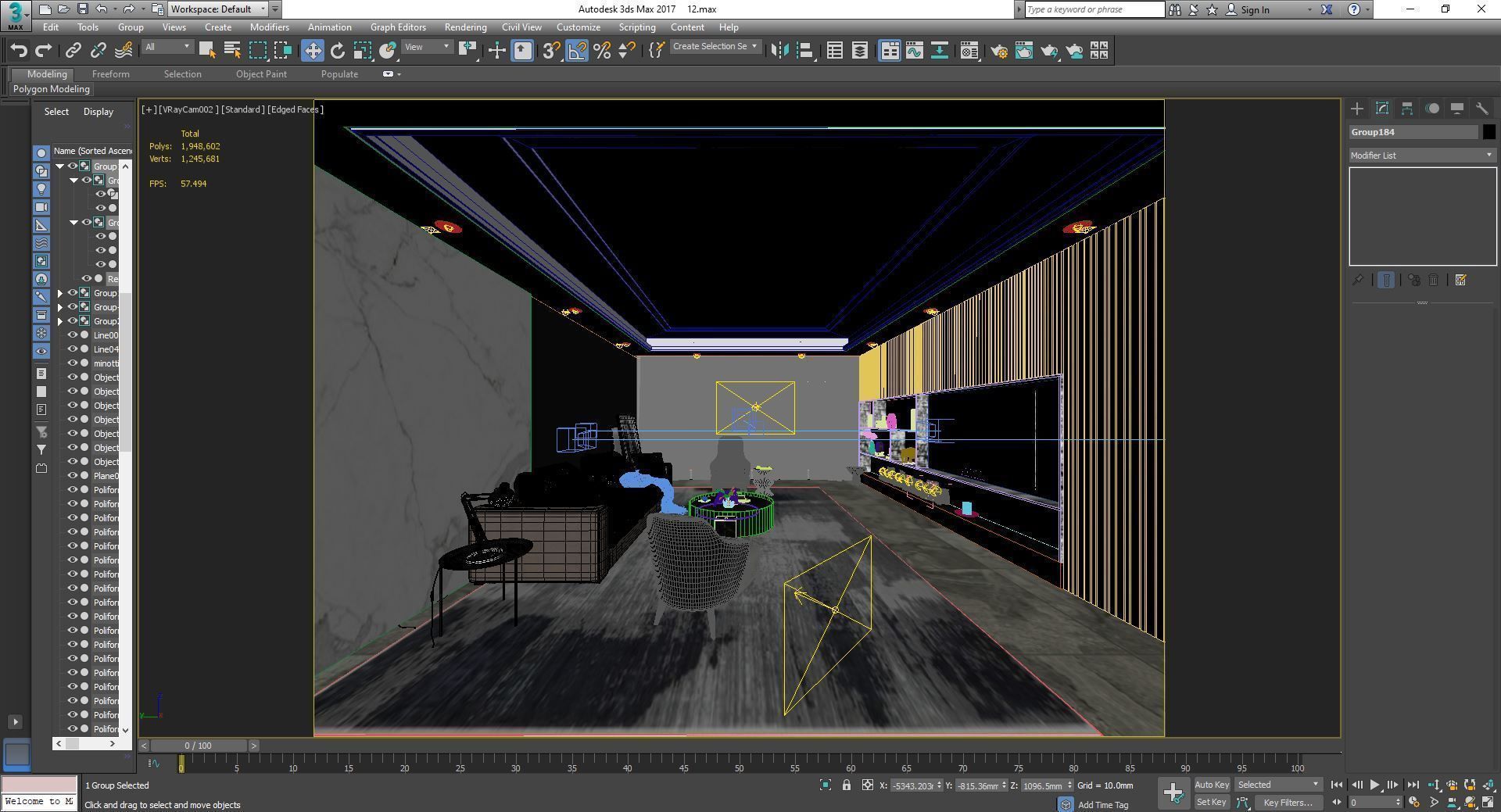 minimalist apartment 3D model_5