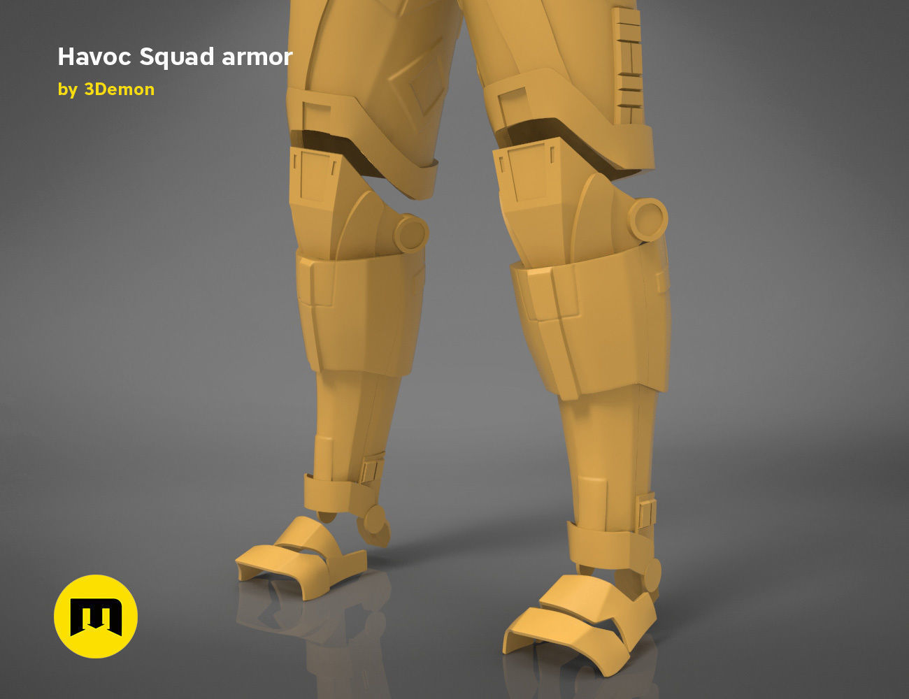 Havoc Squad armor 3D print model_30