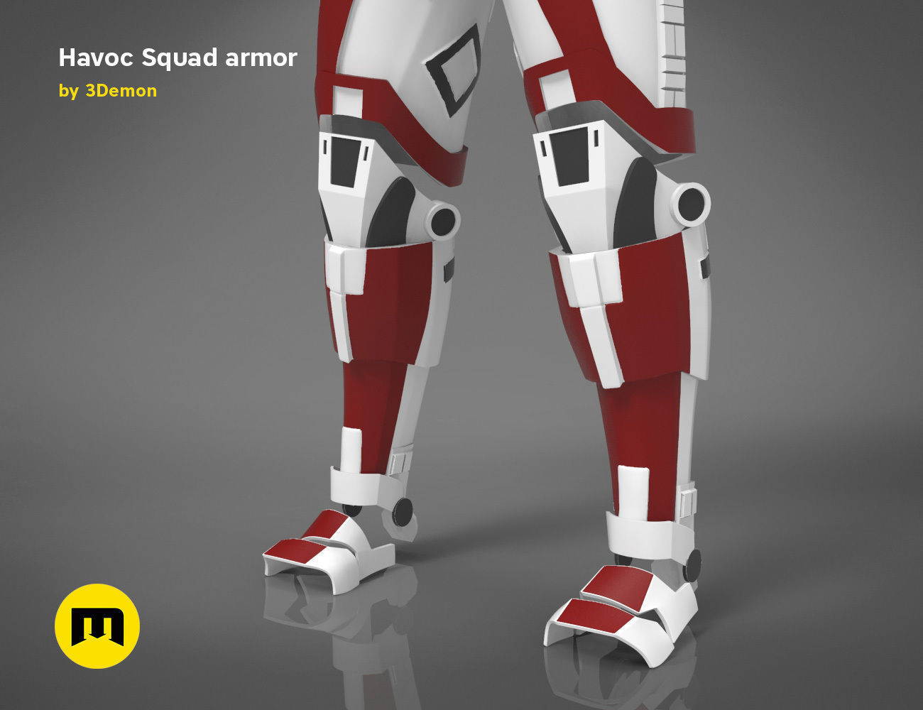 Havoc Squad armor 3D print model_10
