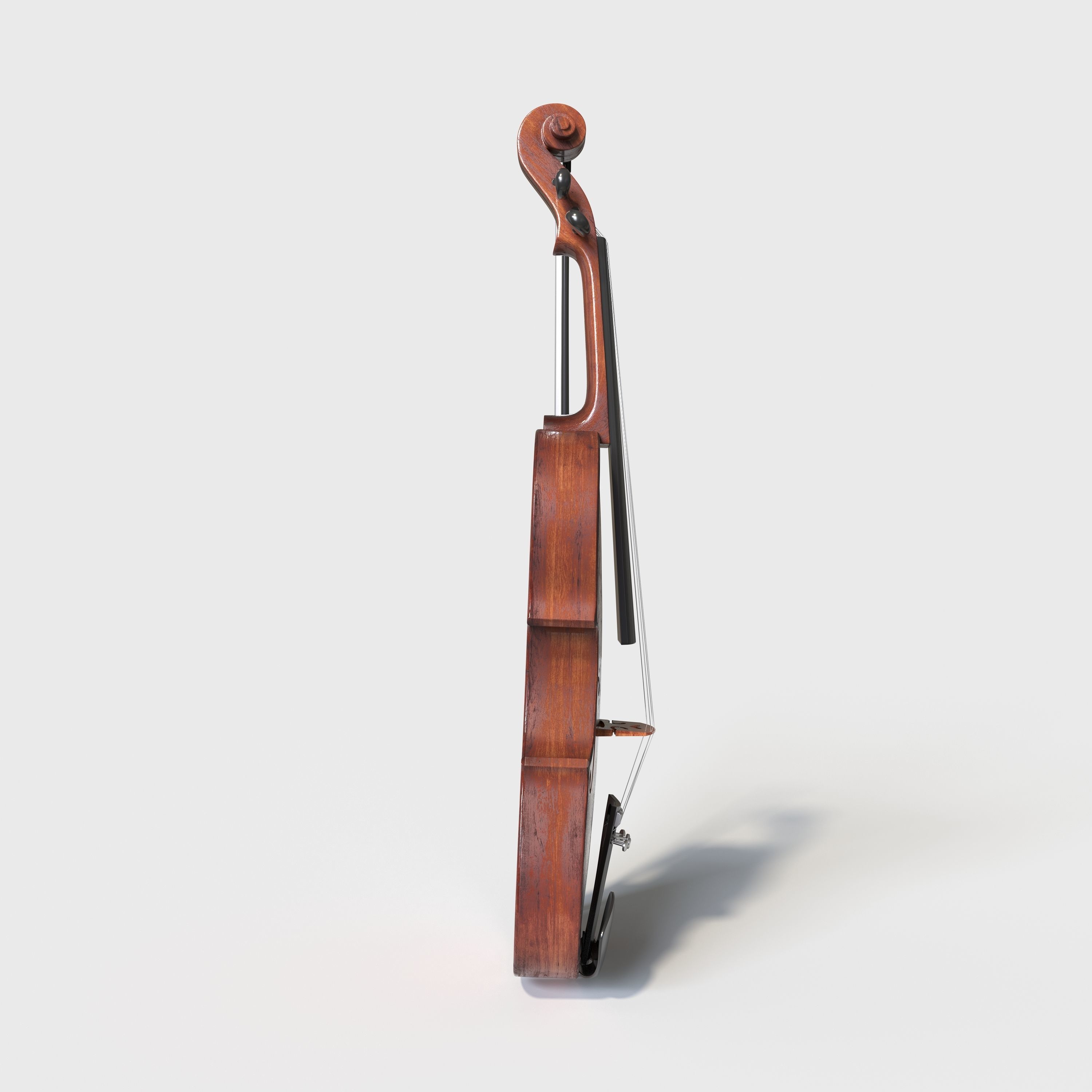 Violin 3D model_4