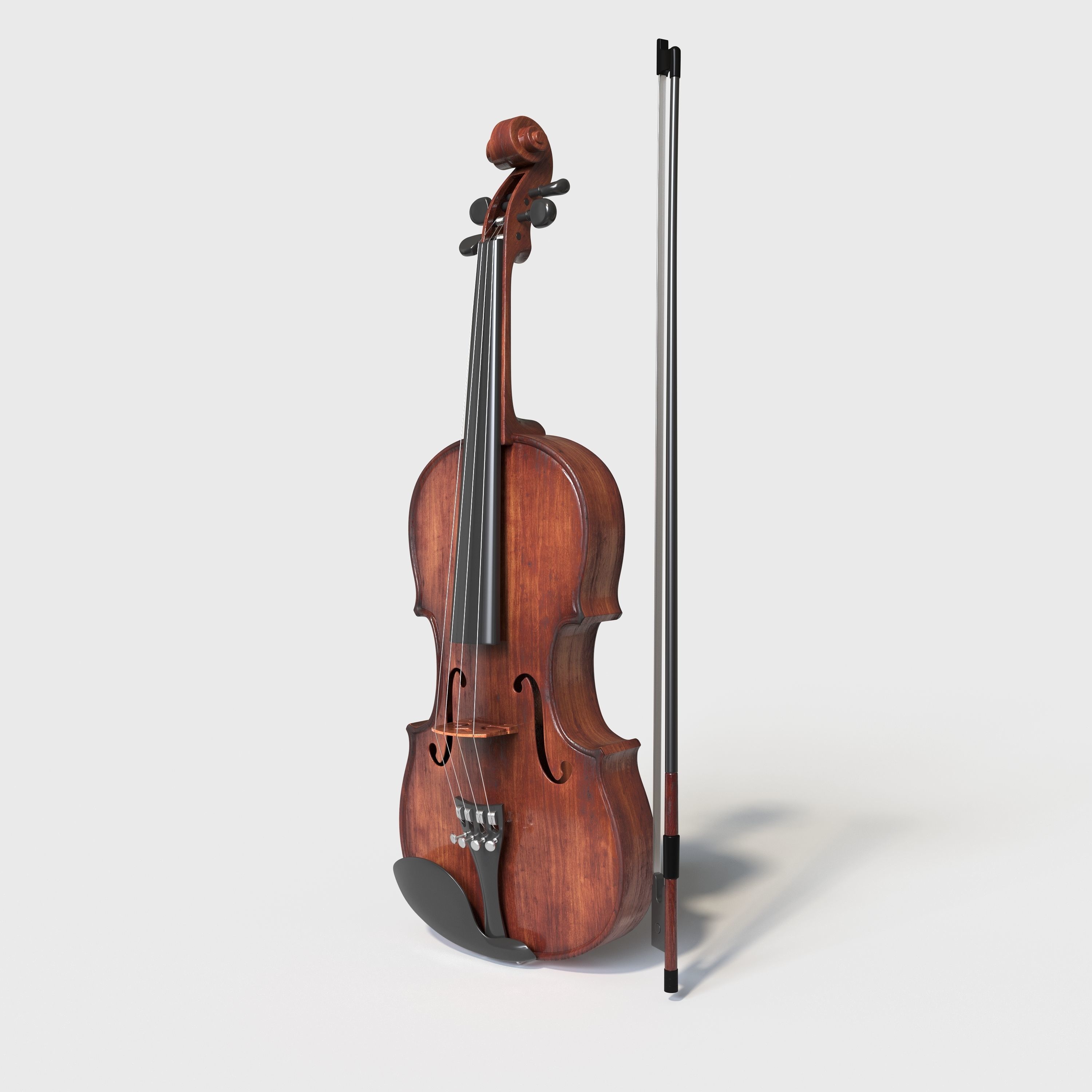 Violin 3D model_1