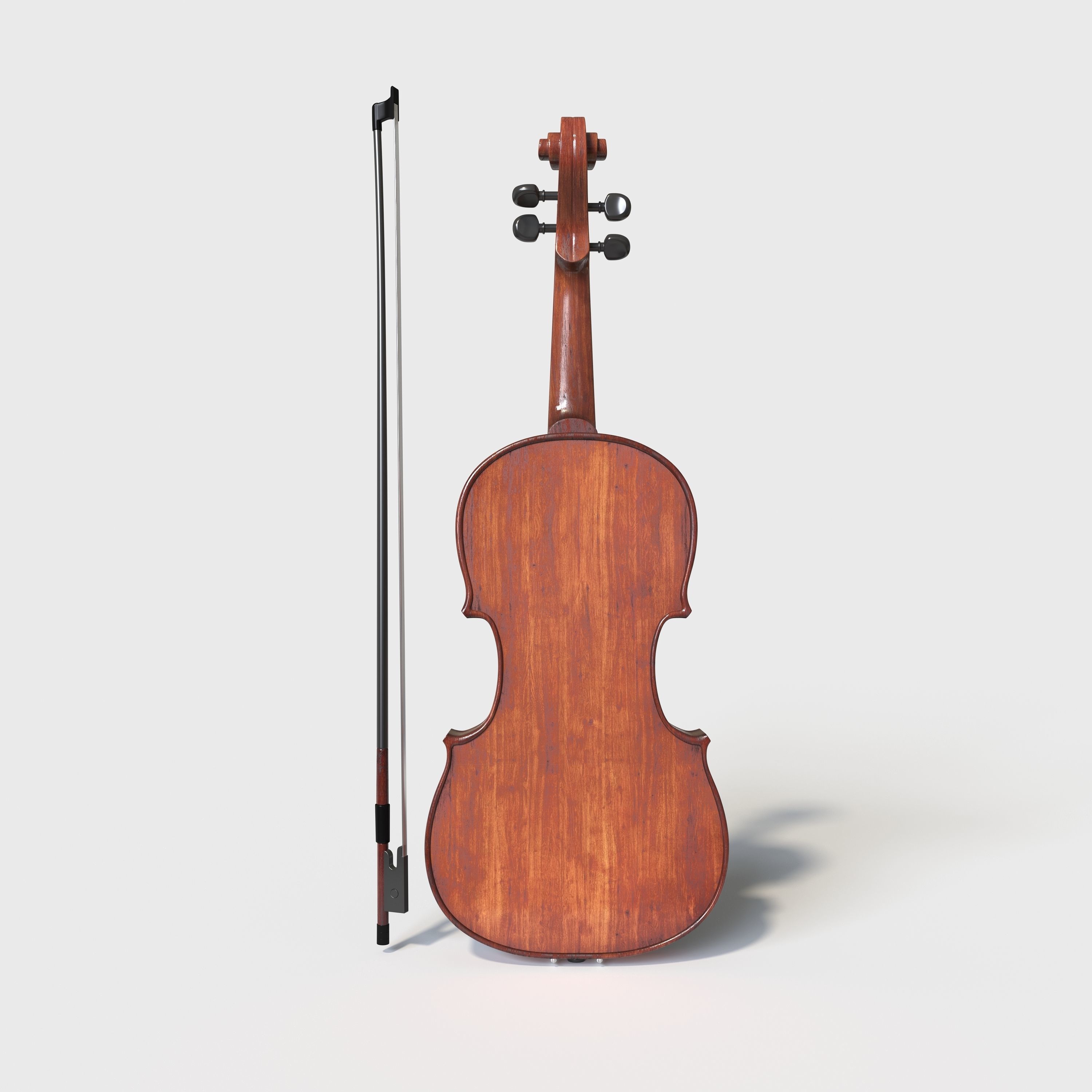 Violin 3D model_3