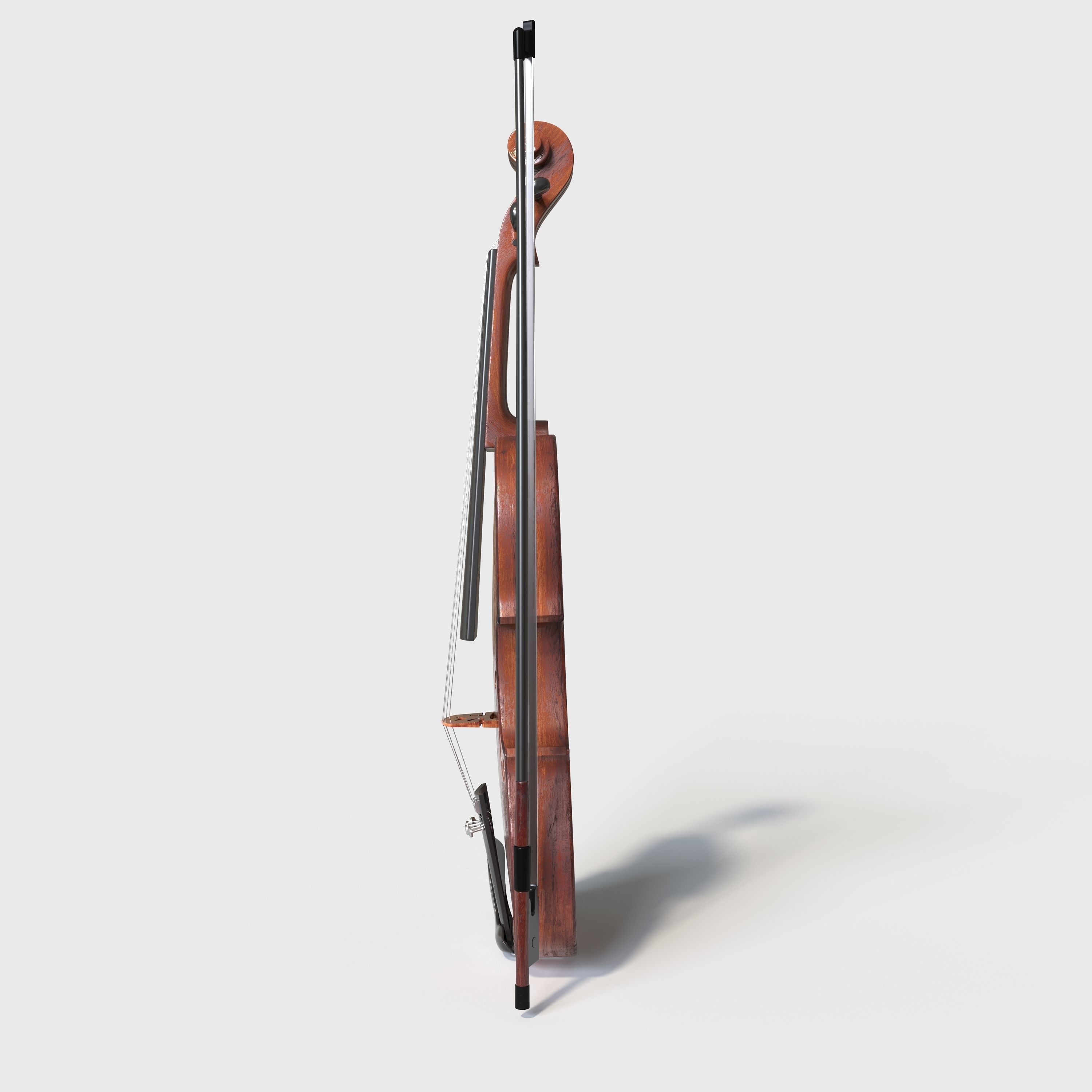 Violin 3D model_2