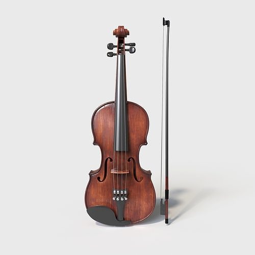 Violin 3D model