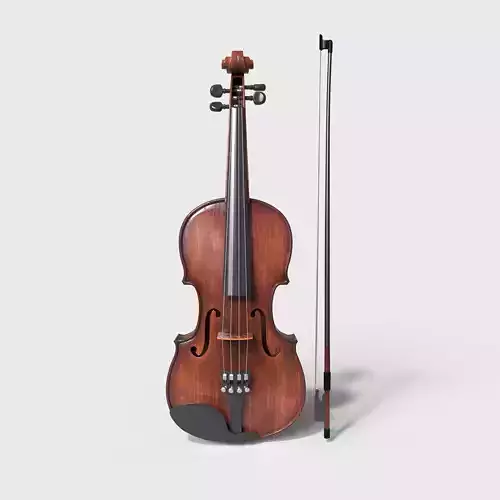 Violin 3D model