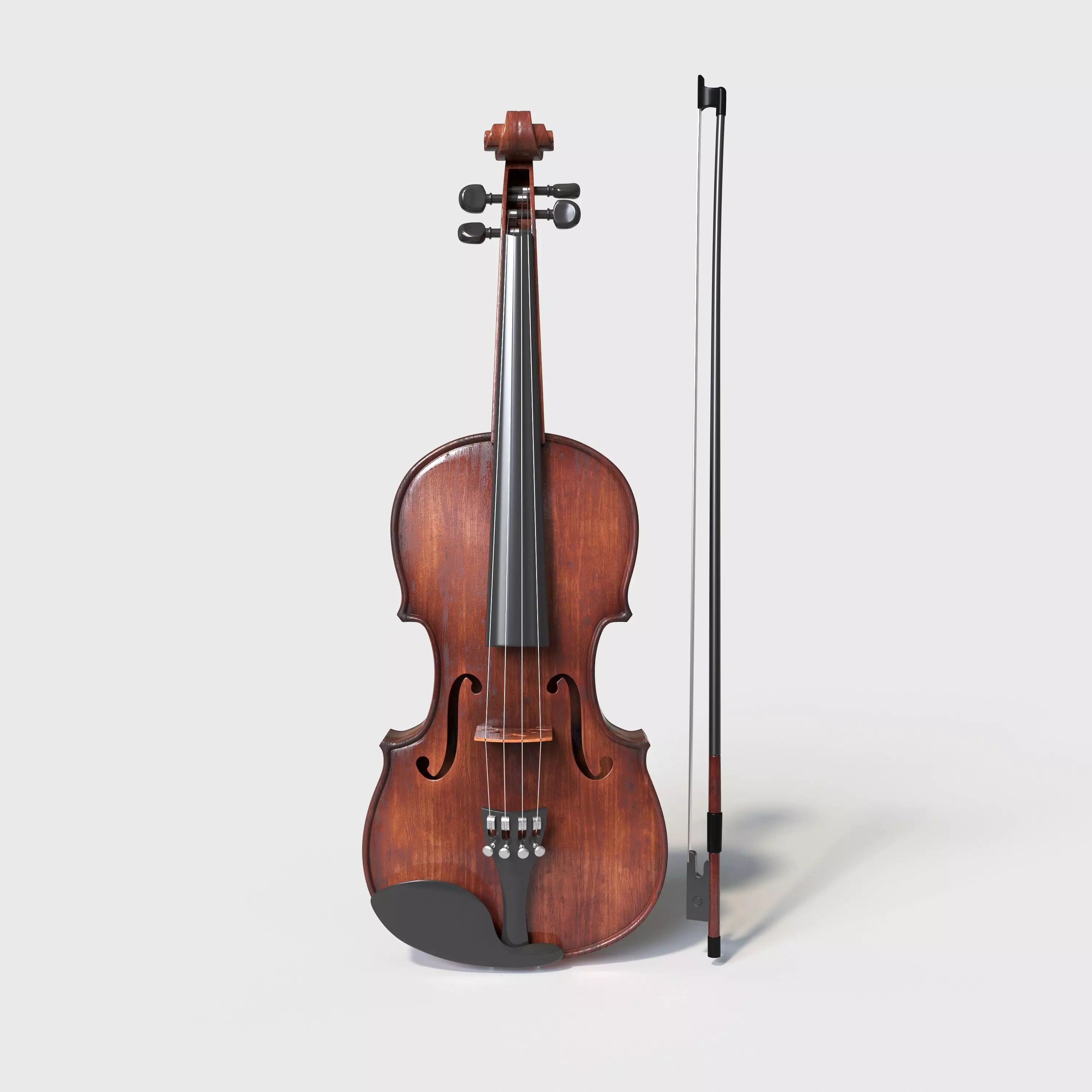 Violin 3D model_0