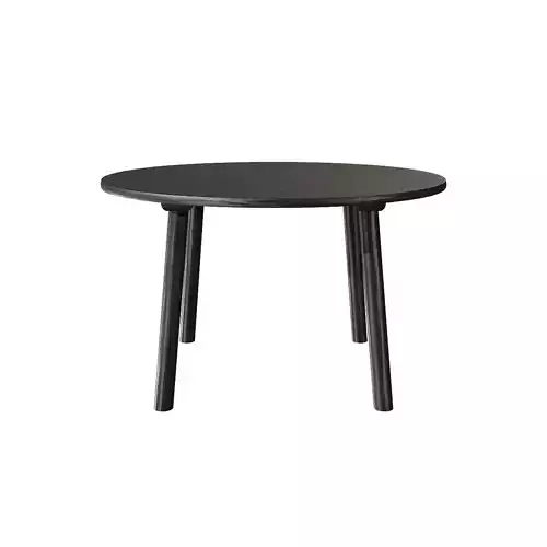 TARO TABLE-Model 6121-Black ash wood
