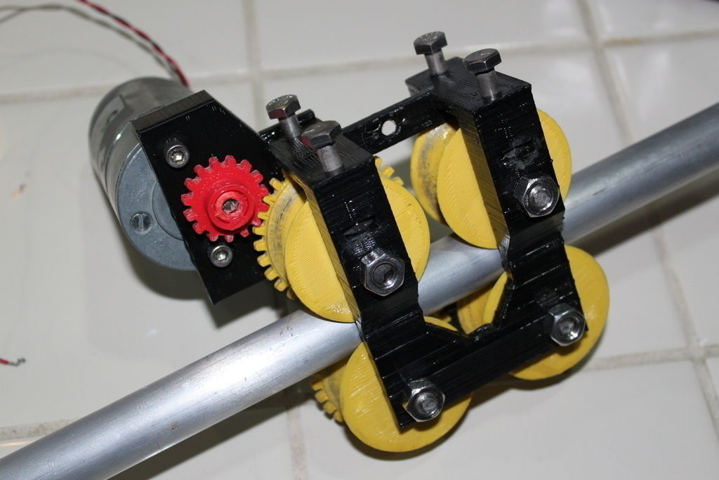 Tubular Drive Free 3D print model_4