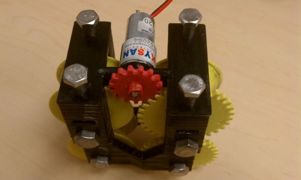 Tubular Drive Free 3D print model_3