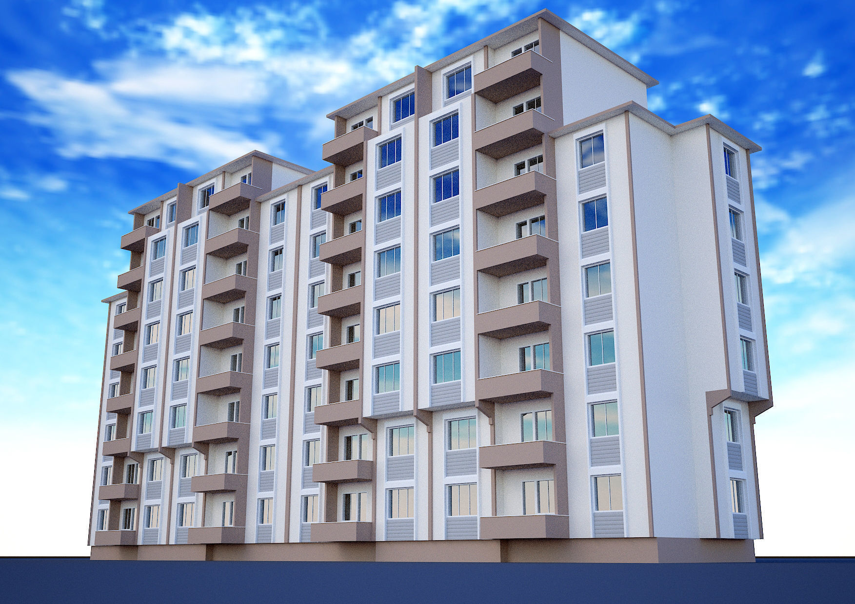  big building 3d model 3D model_1