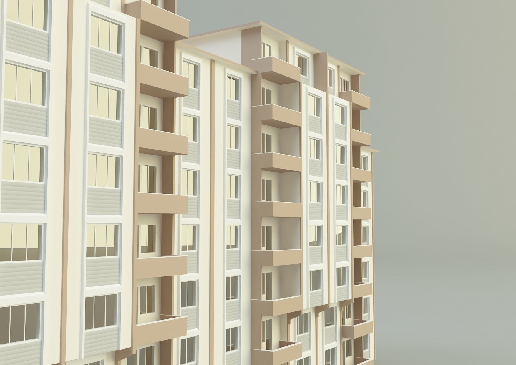  big building 3d model 3D model_12