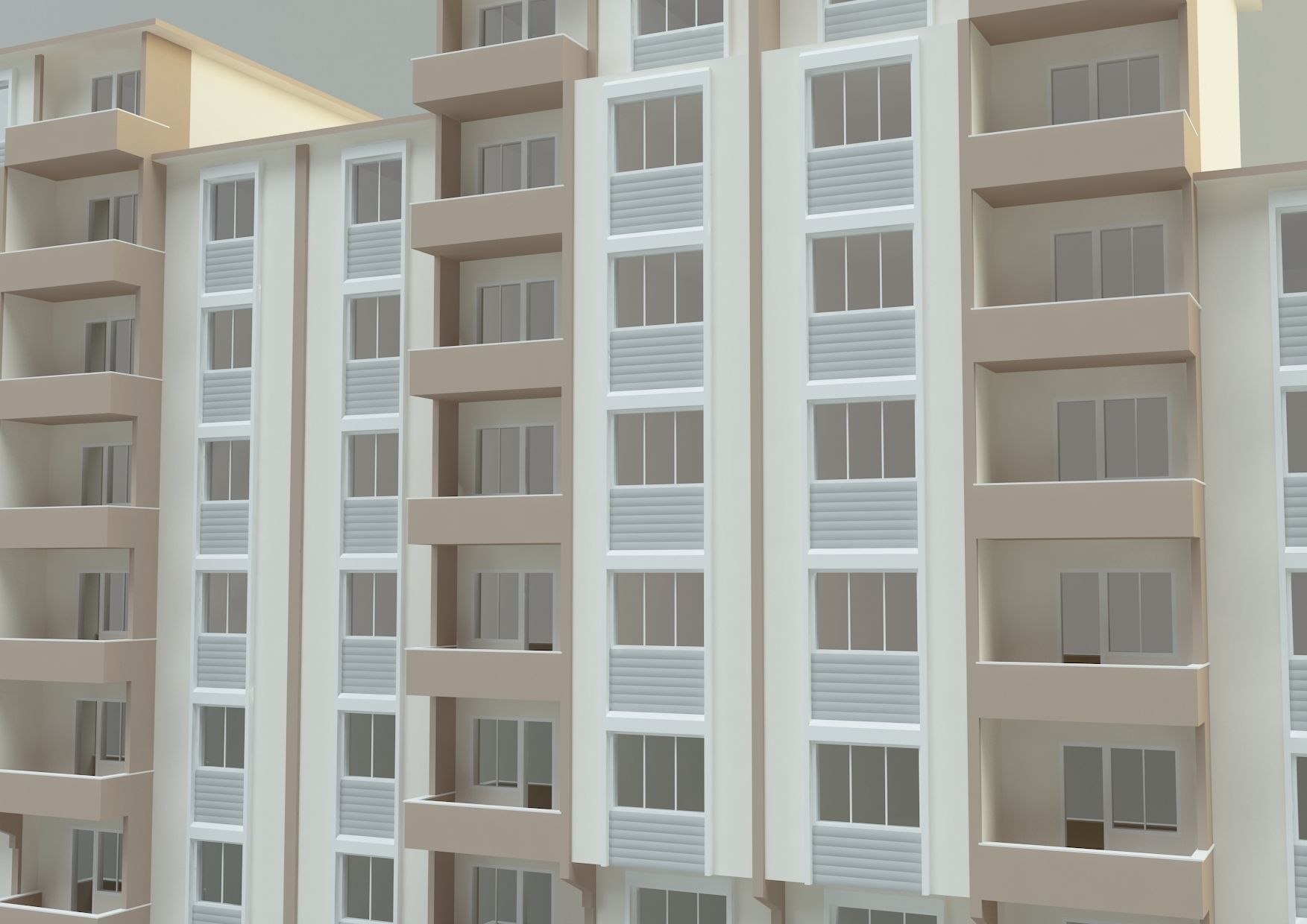  big building 3d model 3D model_10