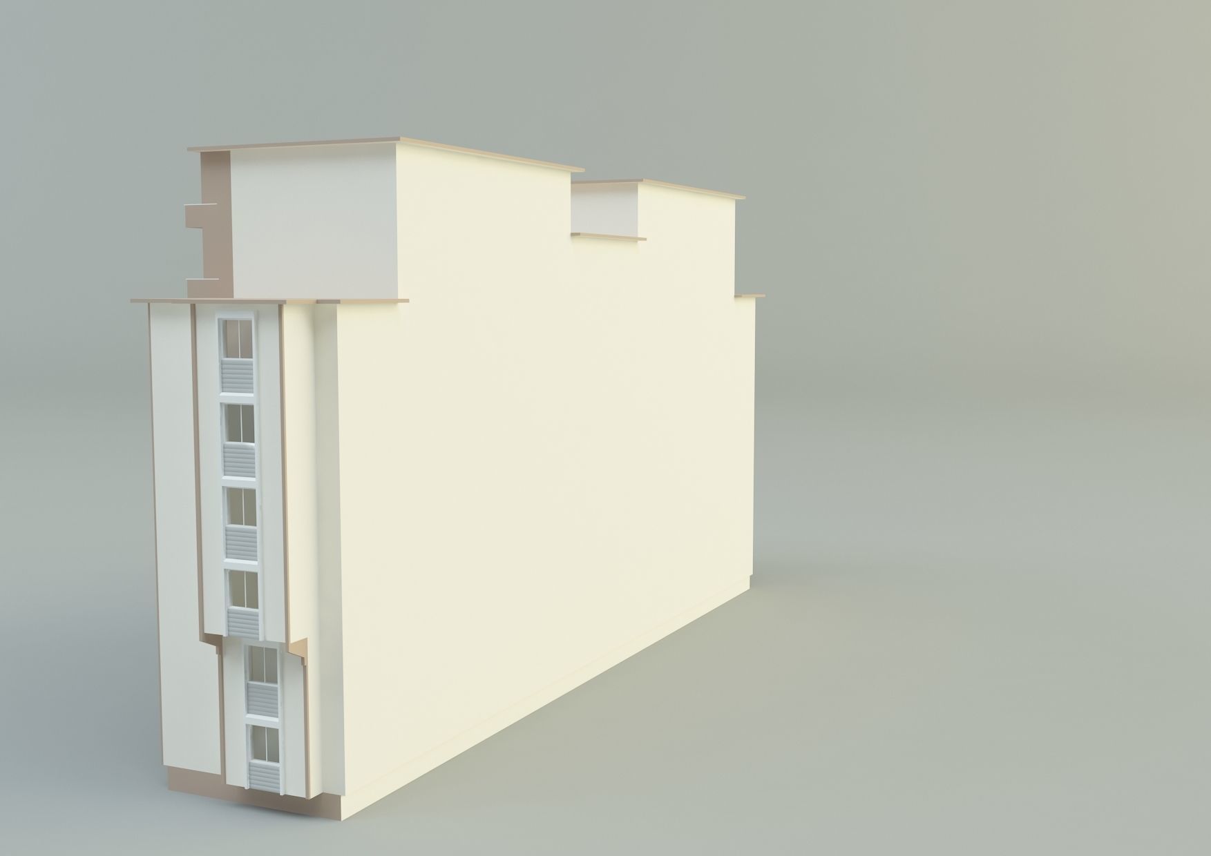  big building 3d model 3D model_30