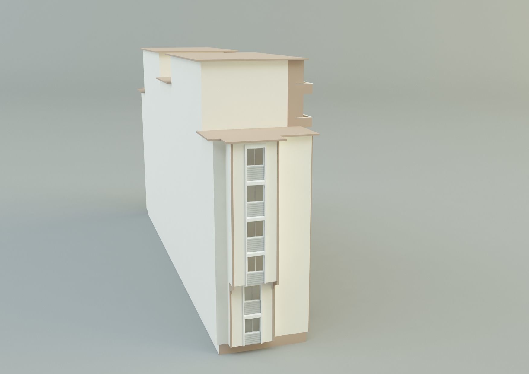  big building 3d model 3D model_7