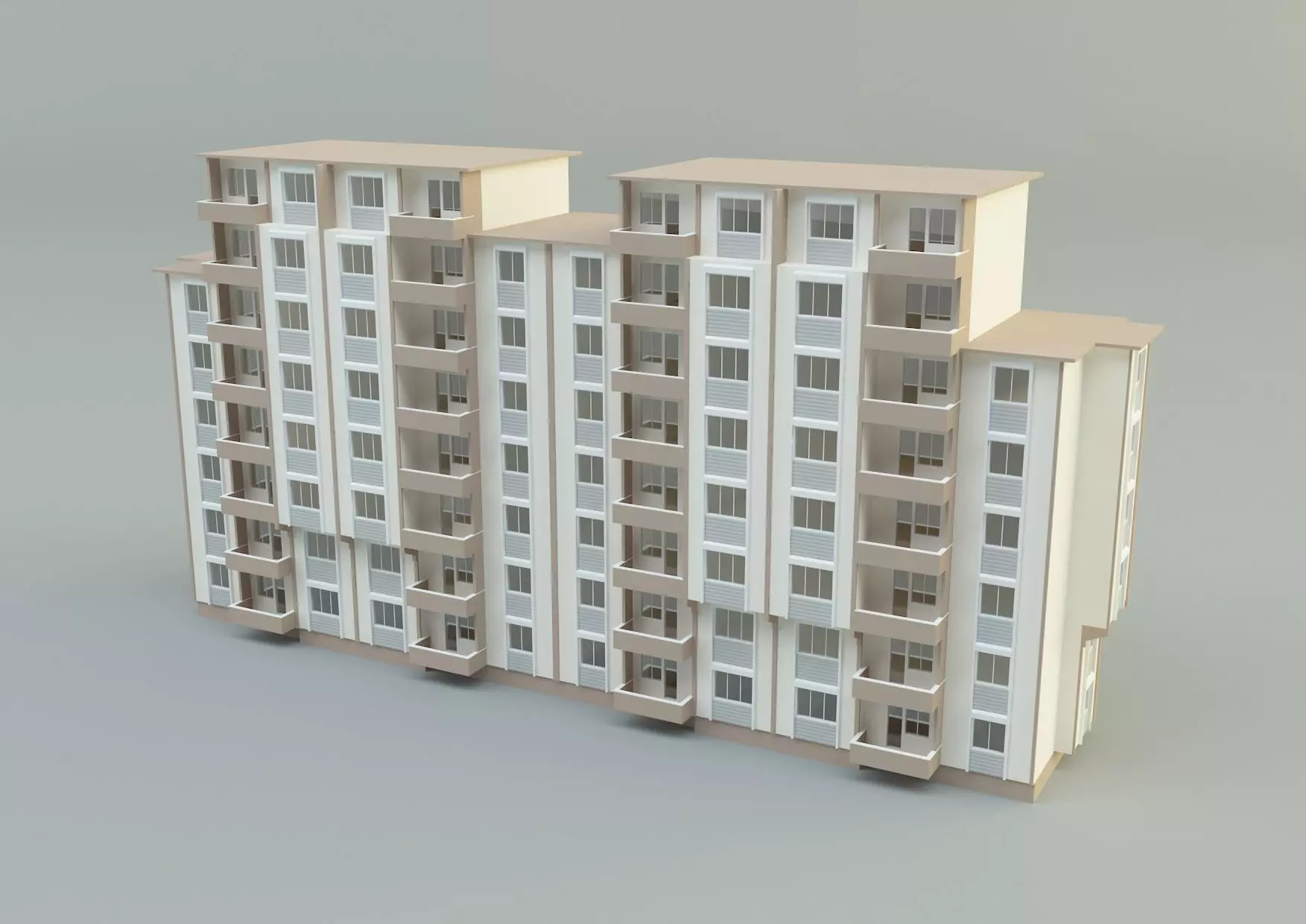  big building 3d model 3D model_0