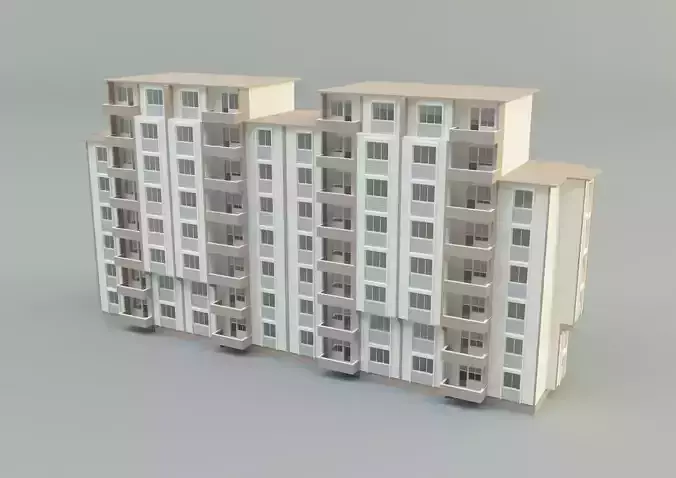  big building 3d model