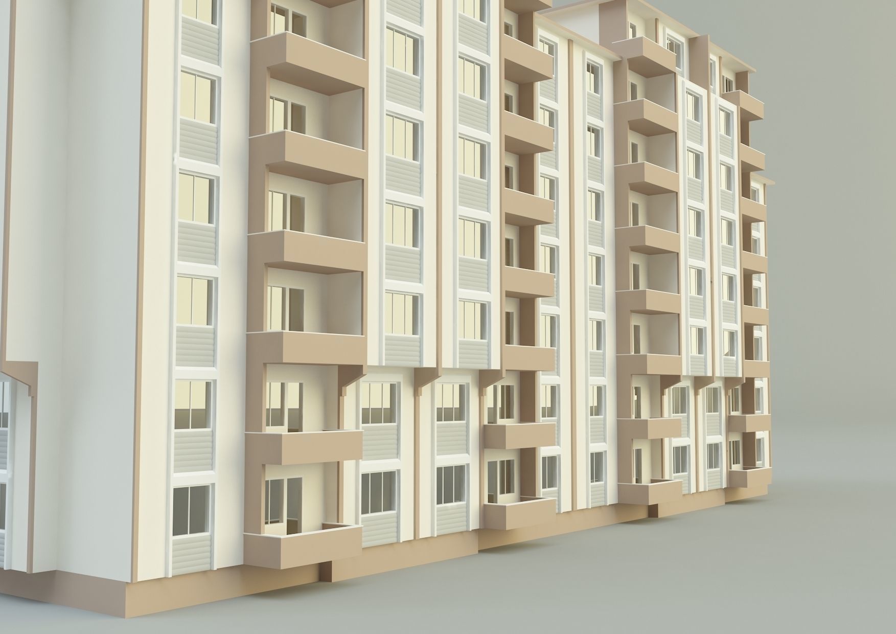  big building 3d model 3D model_15