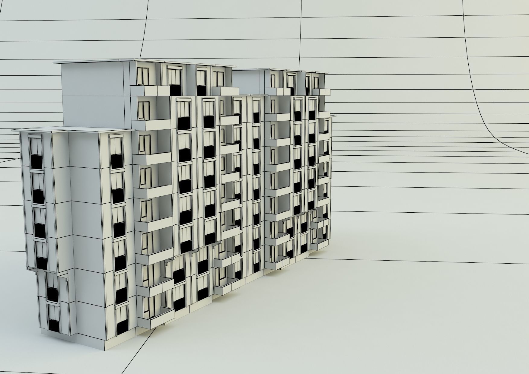  big building 3d model 3D model_22