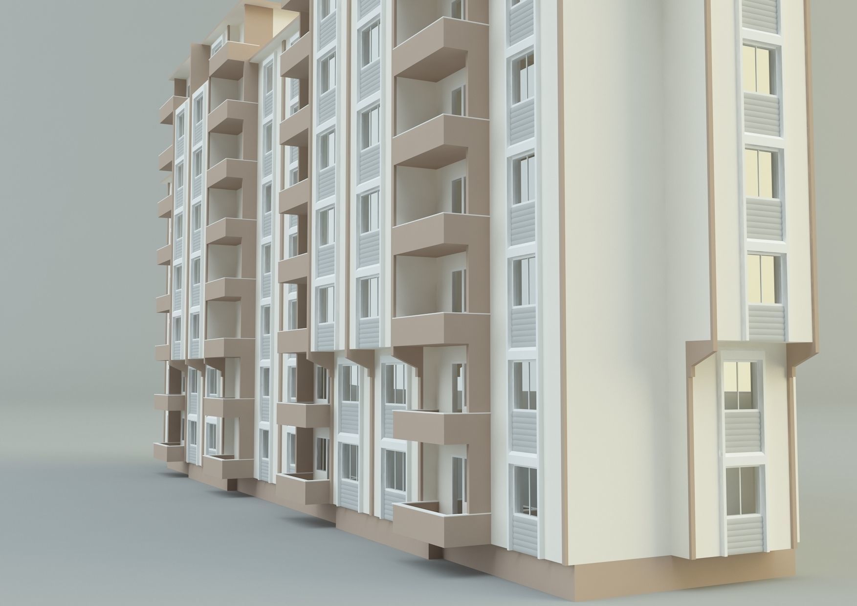  big building 3d model 3D model_18