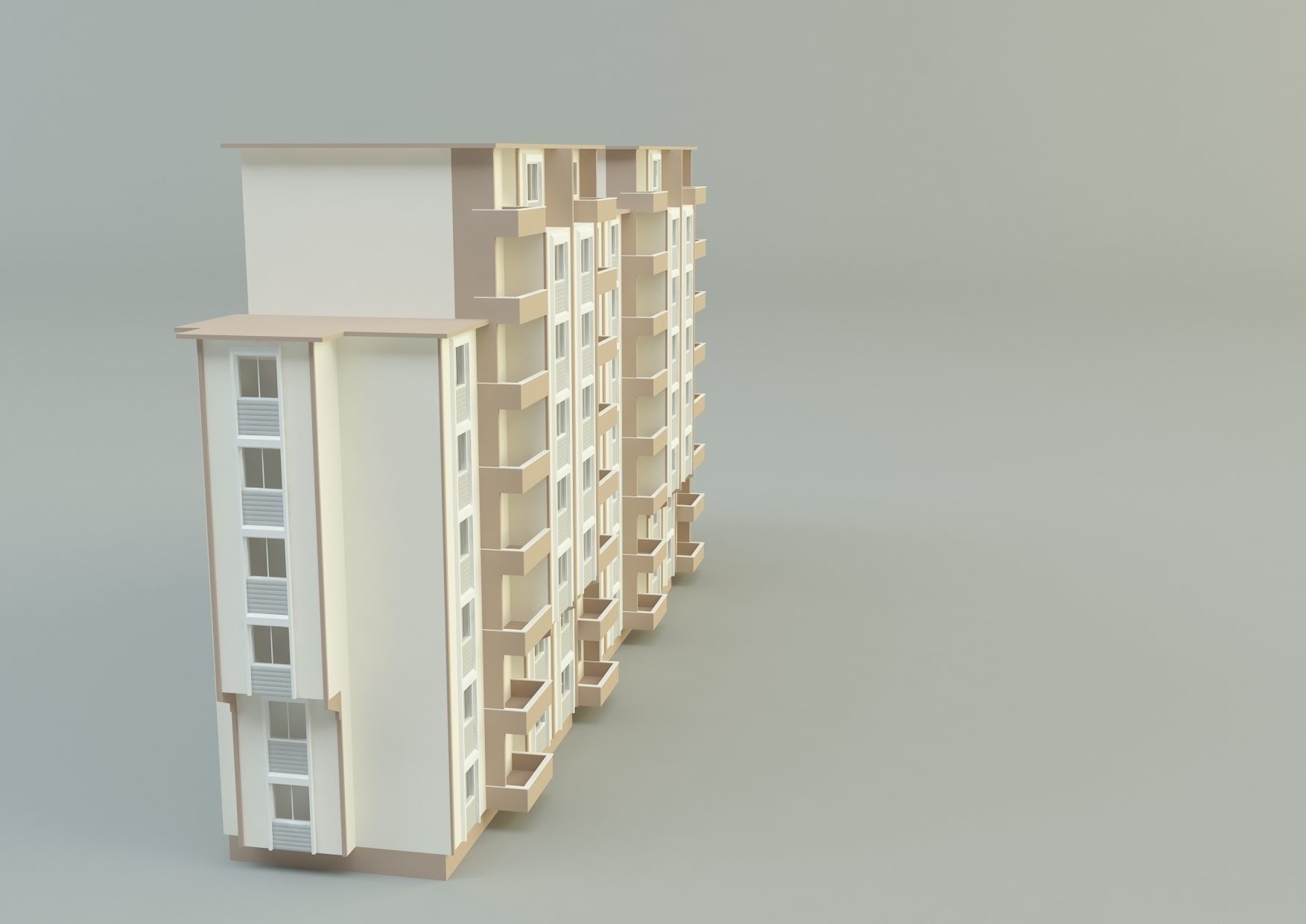 big building 3d model 3D model_6