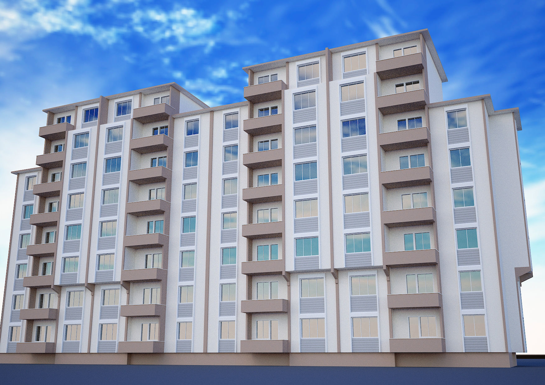 big building 3d model 3D model_2