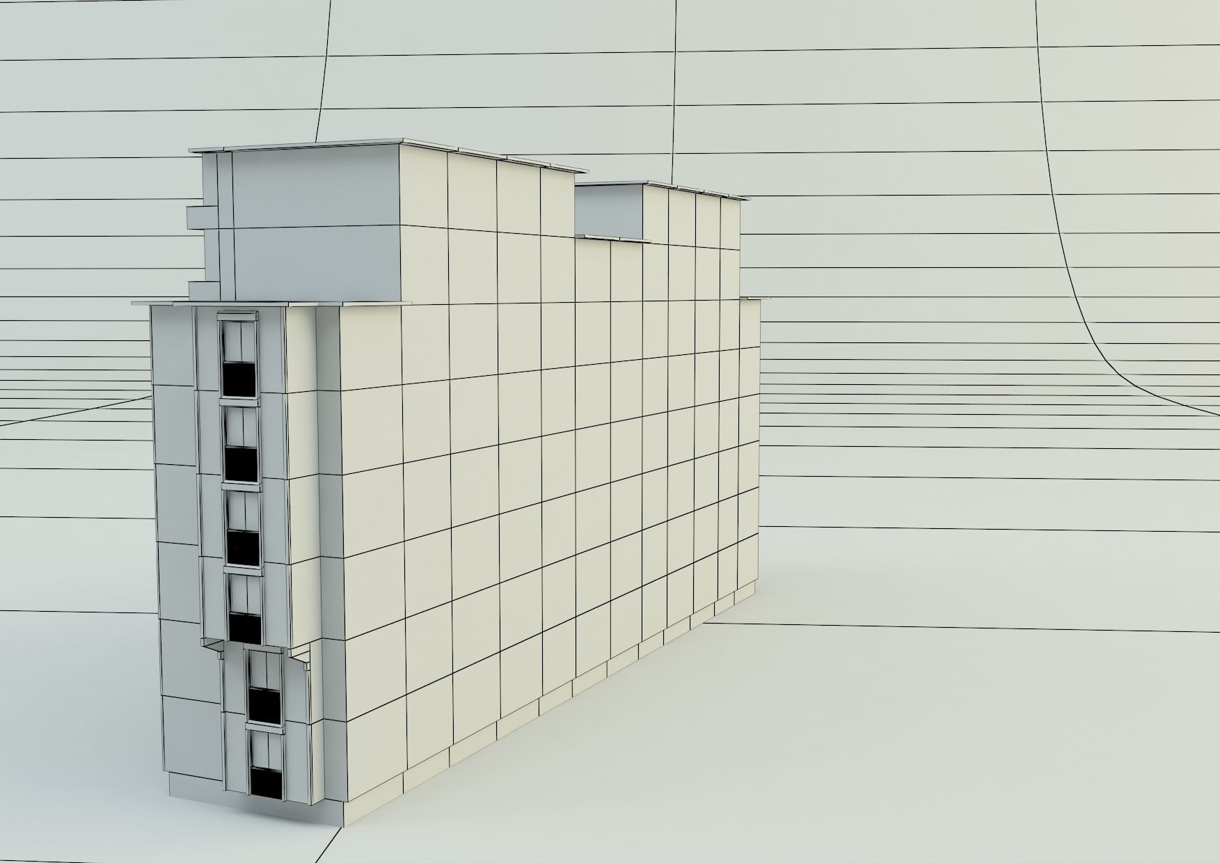  big building 3d model 3D model_21