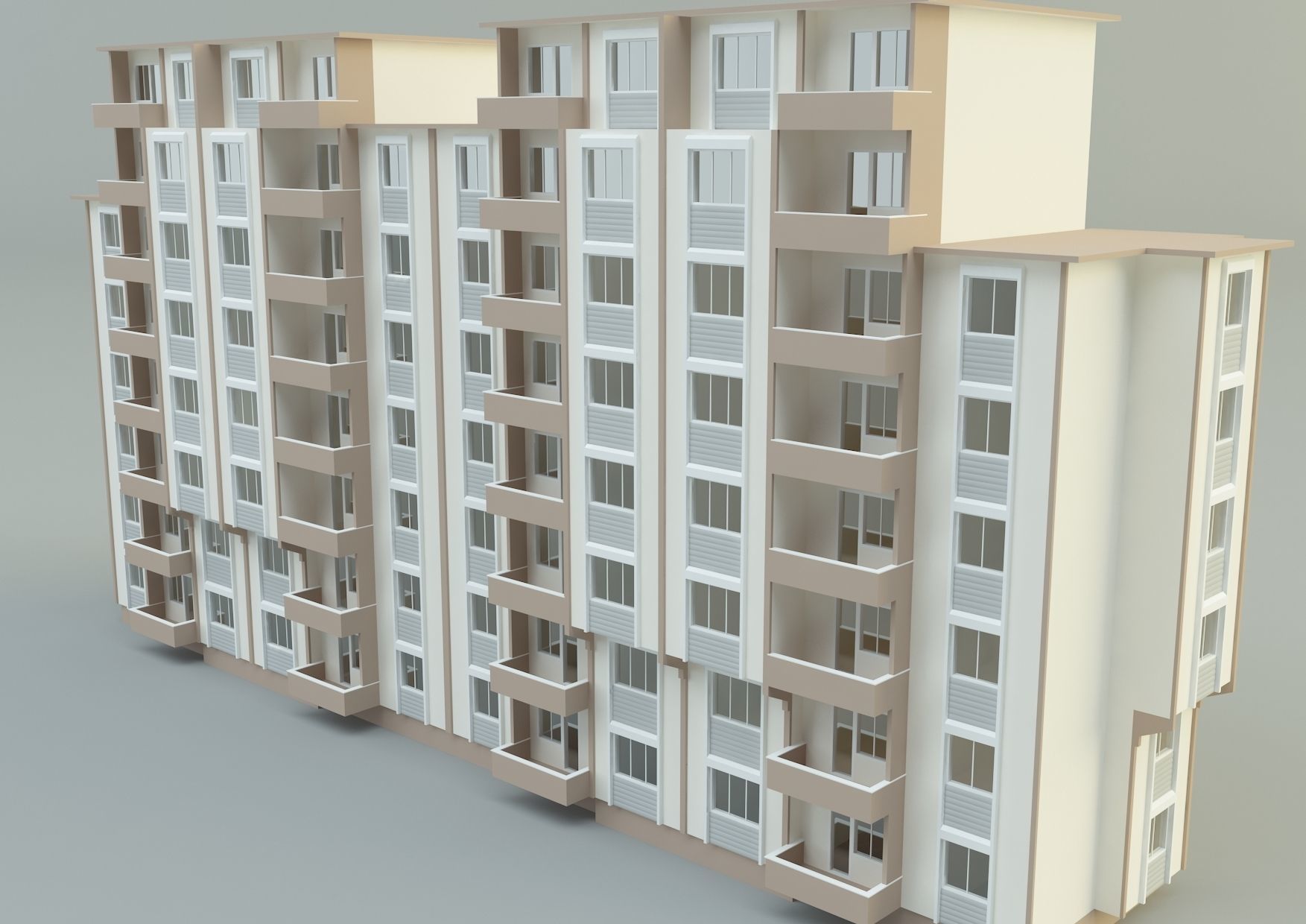  big building 3d model 3D model_9