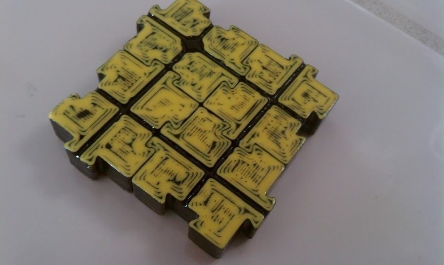 Modular Magnetic Go Board  Free 3D print model_17