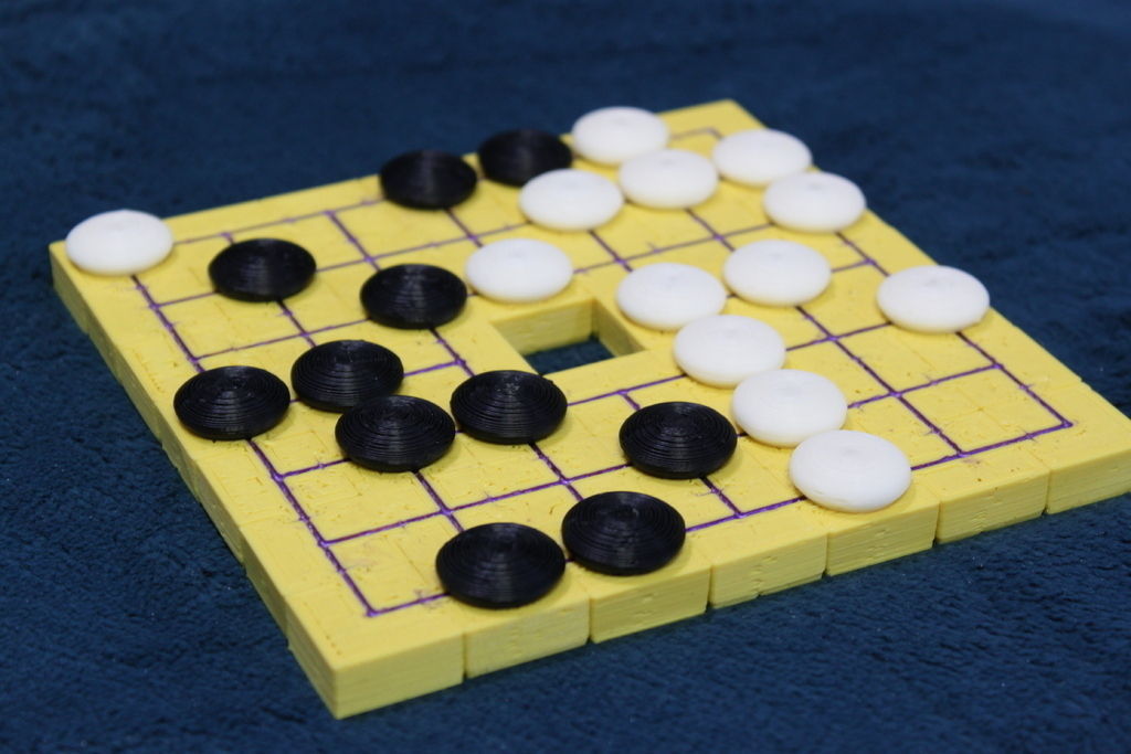 Modular Magnetic Go Board  Free 3D print model_1