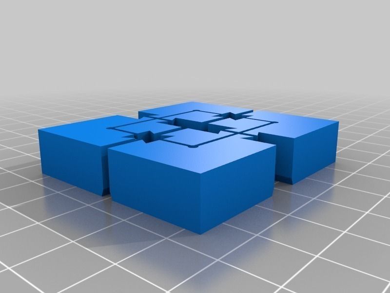 Modular Magnetic Go Board  Free 3D print model_11