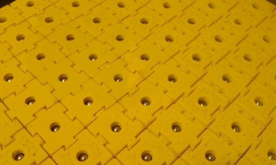 Modular Magnetic Go Board  Free 3D print model_2