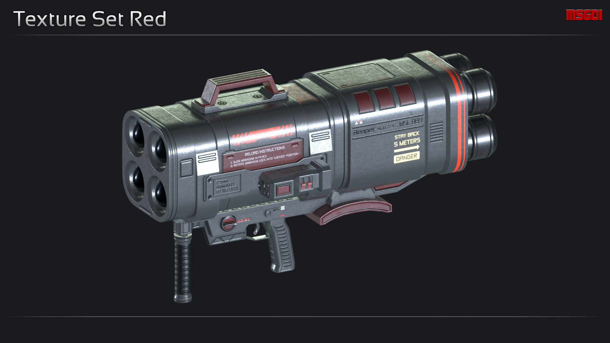 Scifi Heavy Weapon Collection I _17