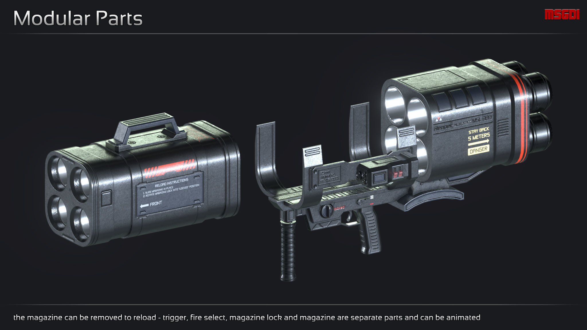 Scifi Heavy Weapon Collection I _5
