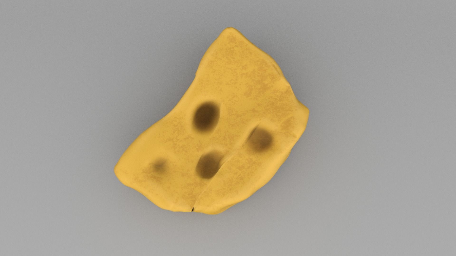 Stylised Sponge Free 3D model_7