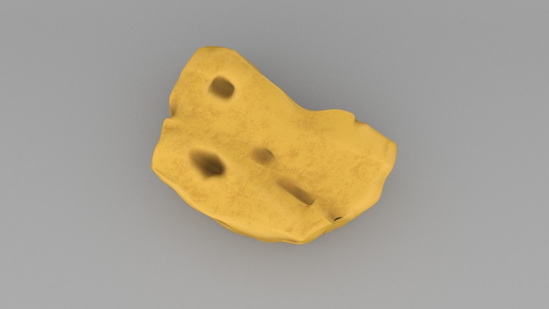 Stylised Sponge Free 3D model_8