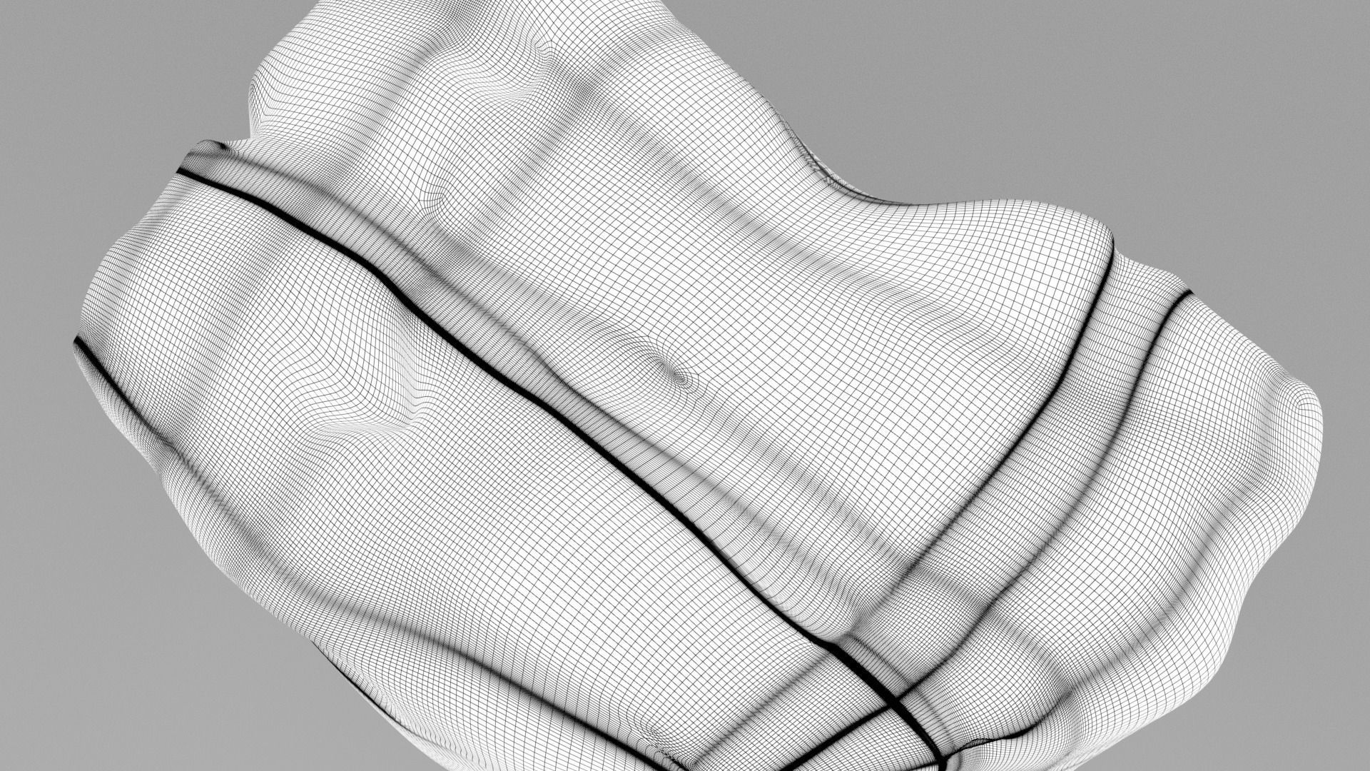 Stylised Sponge Free 3D model_3