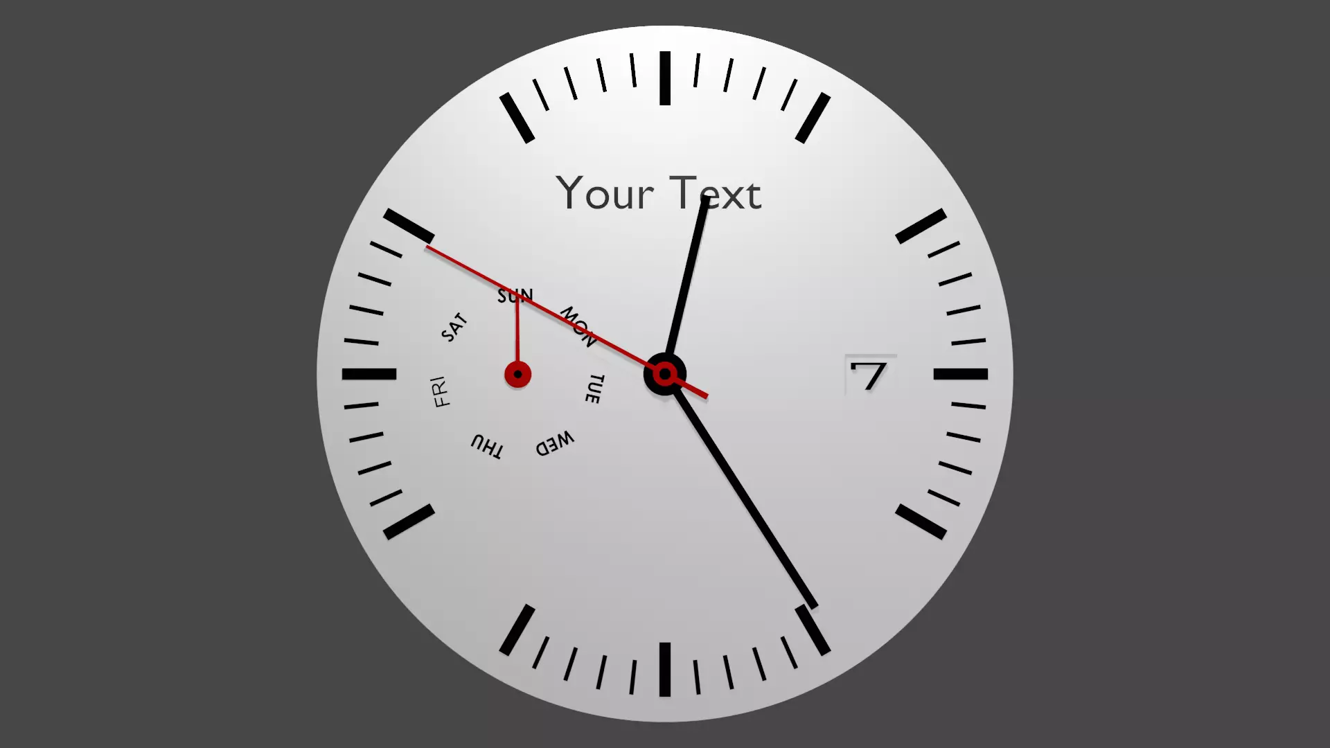 Watch dial Free 3D model
