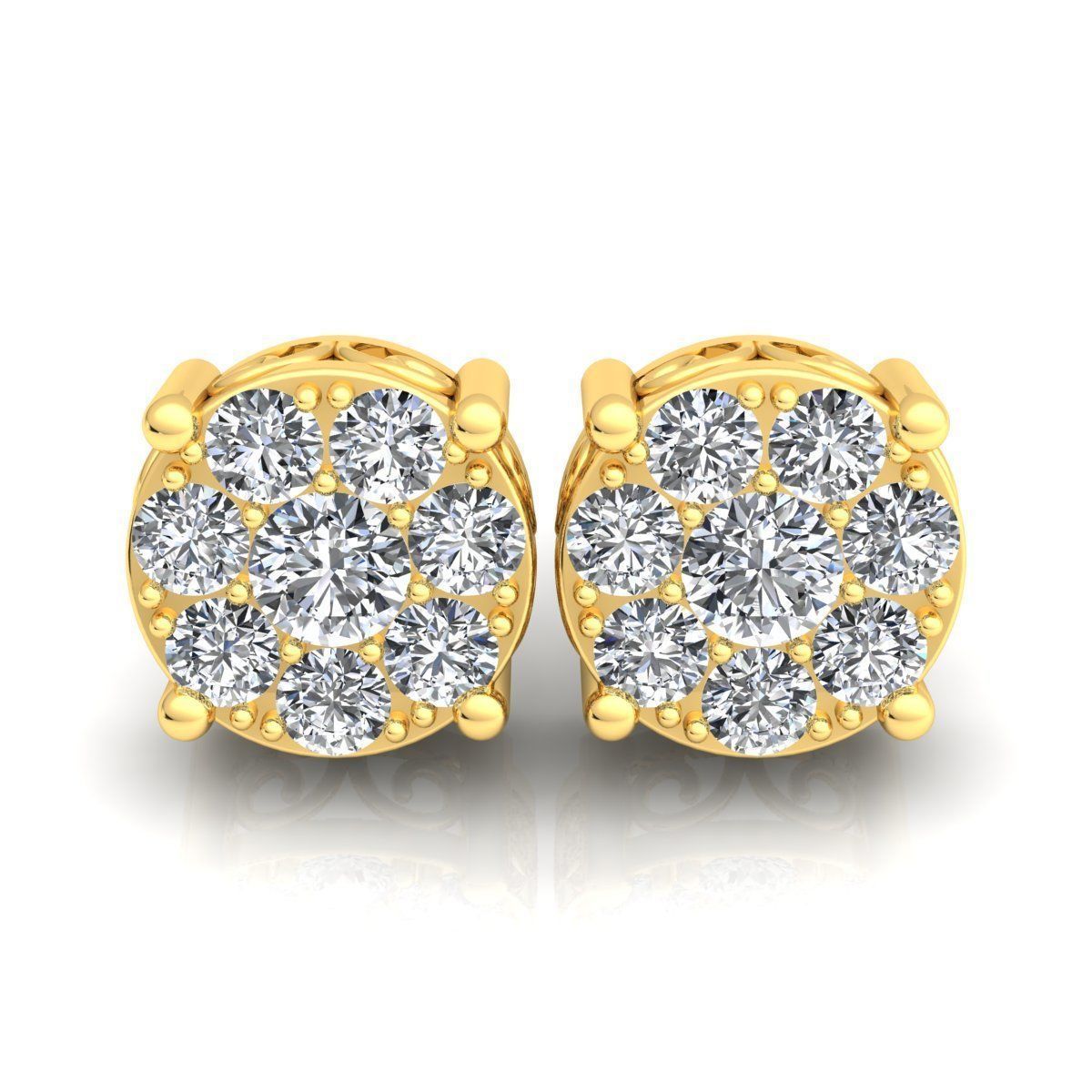 Stud Pendent 3D print model_12