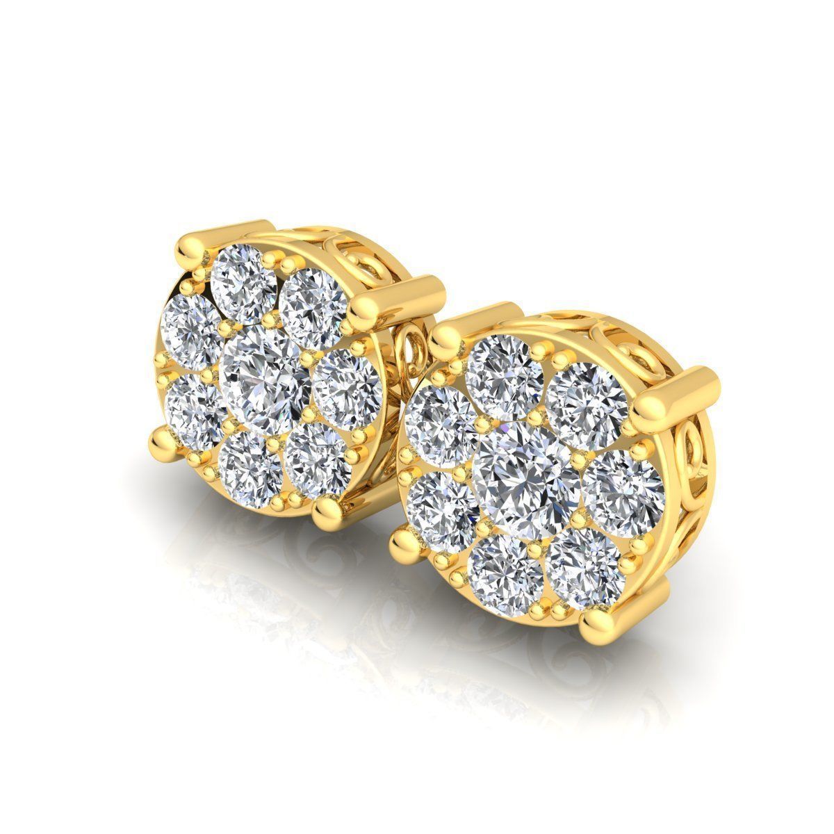 Stud Pendent 3D print model_15