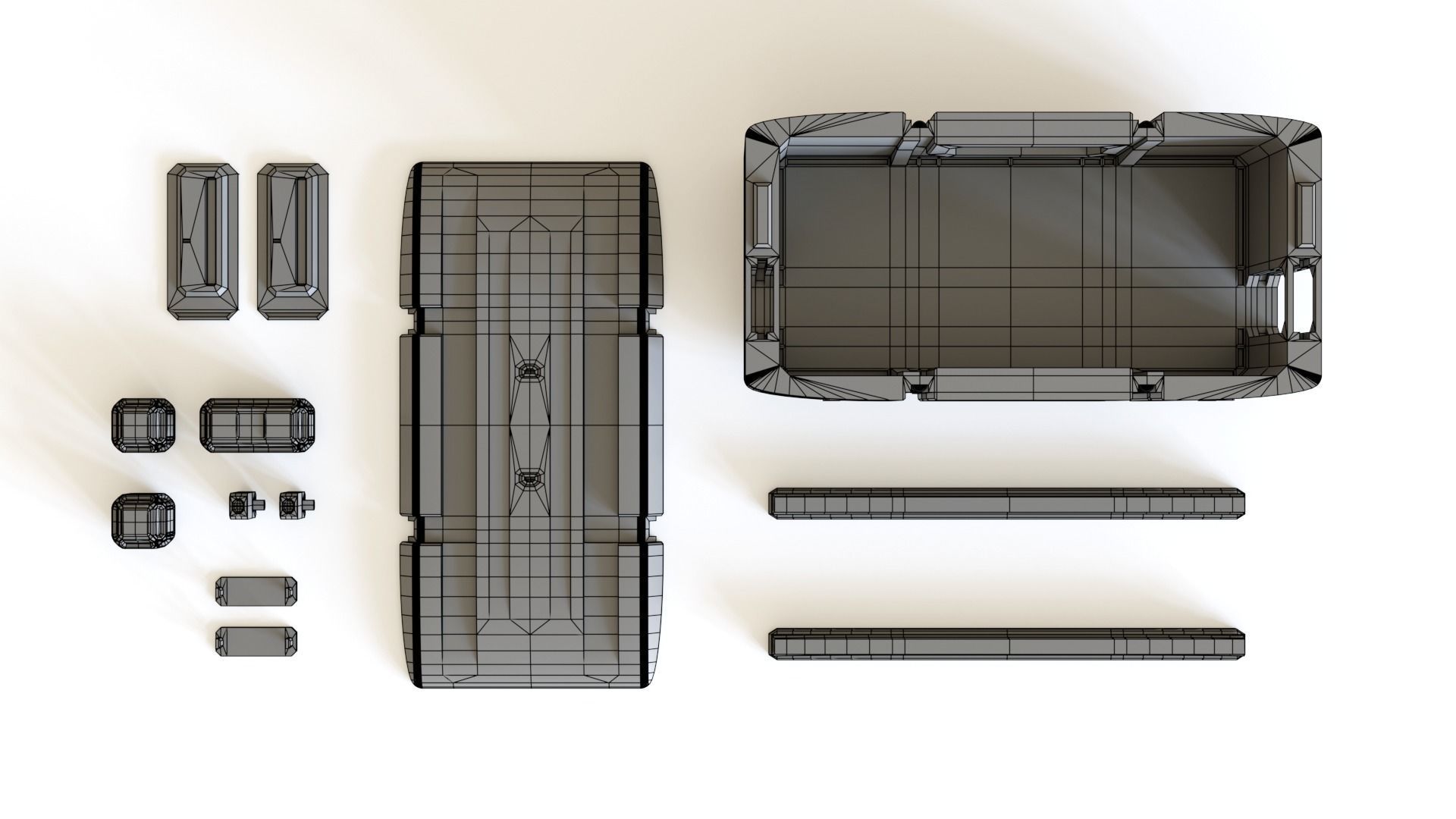 Sci fi Colony Module for tabletop scenery 3D print model_11