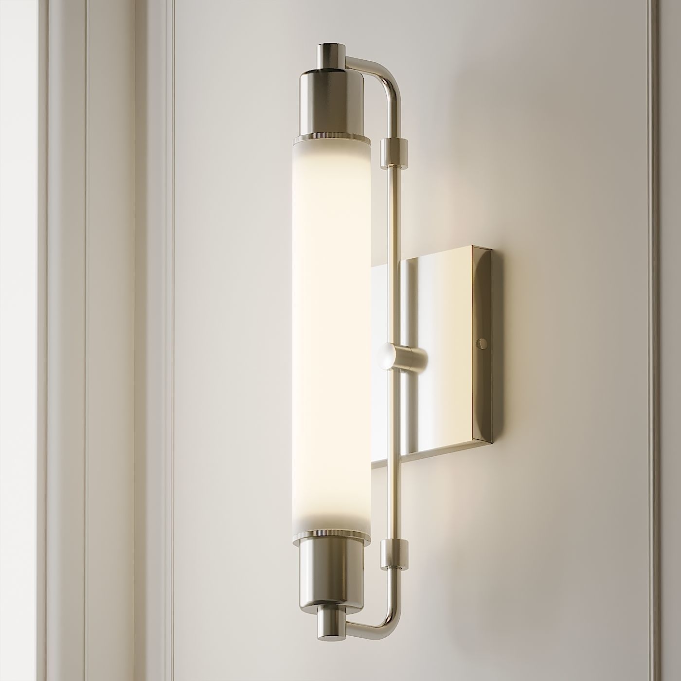 Tube Vanity Wall Sconce 3D model_4