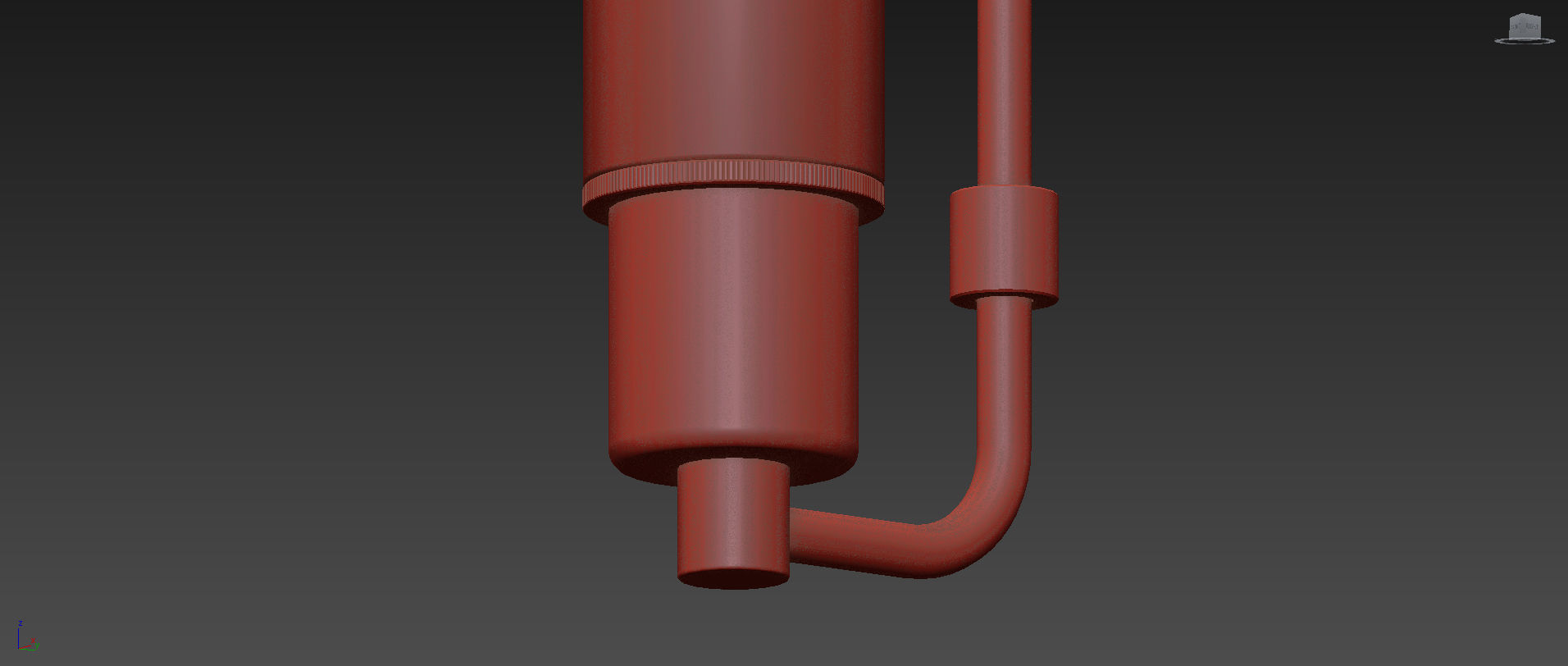 Tube Vanity Wall Sconce 3D model_7