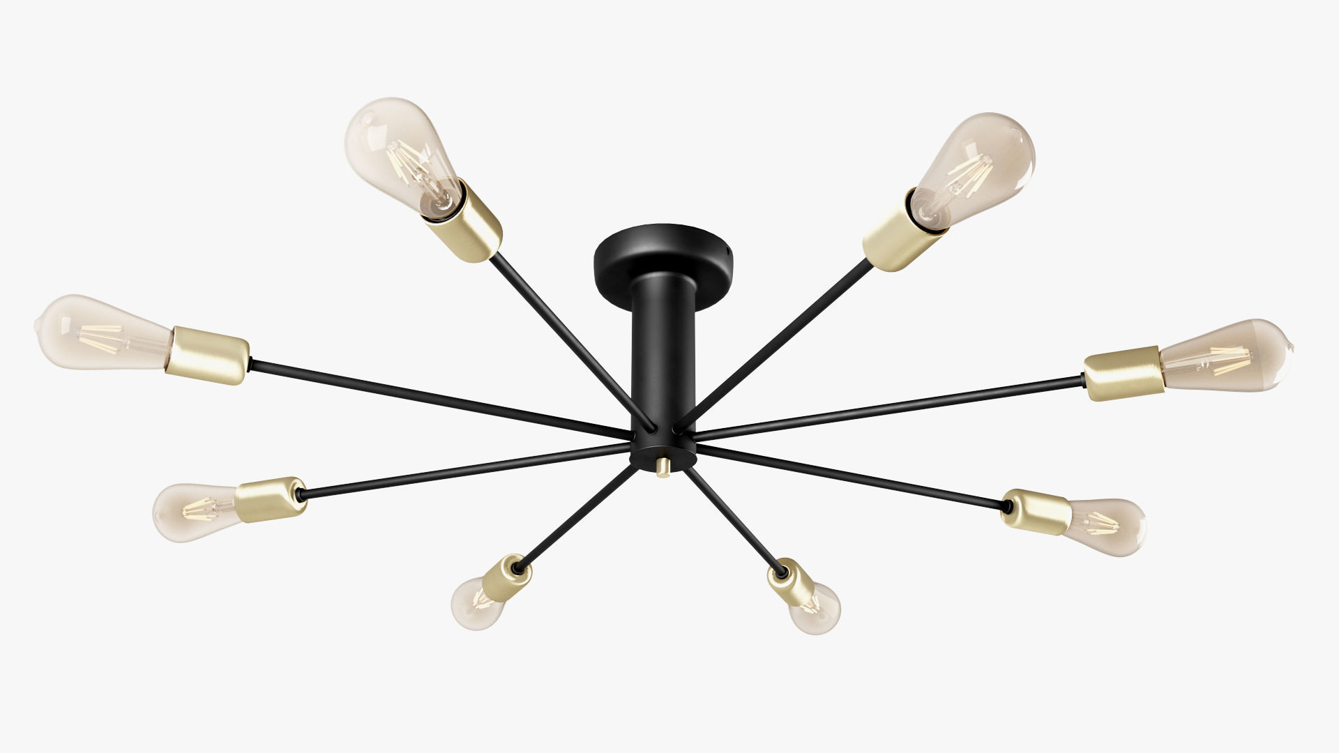 Nowodvorski MILL VIII 9135 lamp 3D model_2