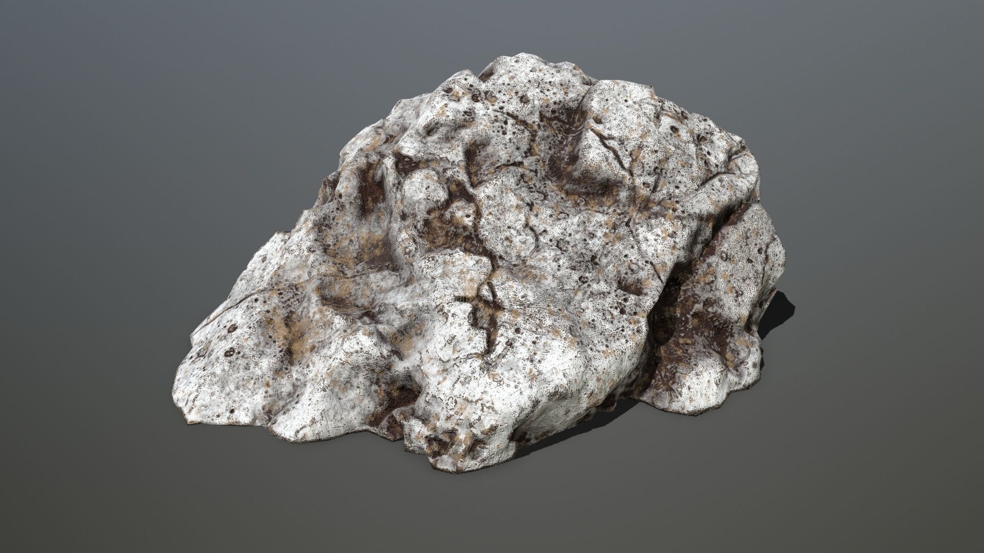 Rock set 2 Low-poly 3D model_13